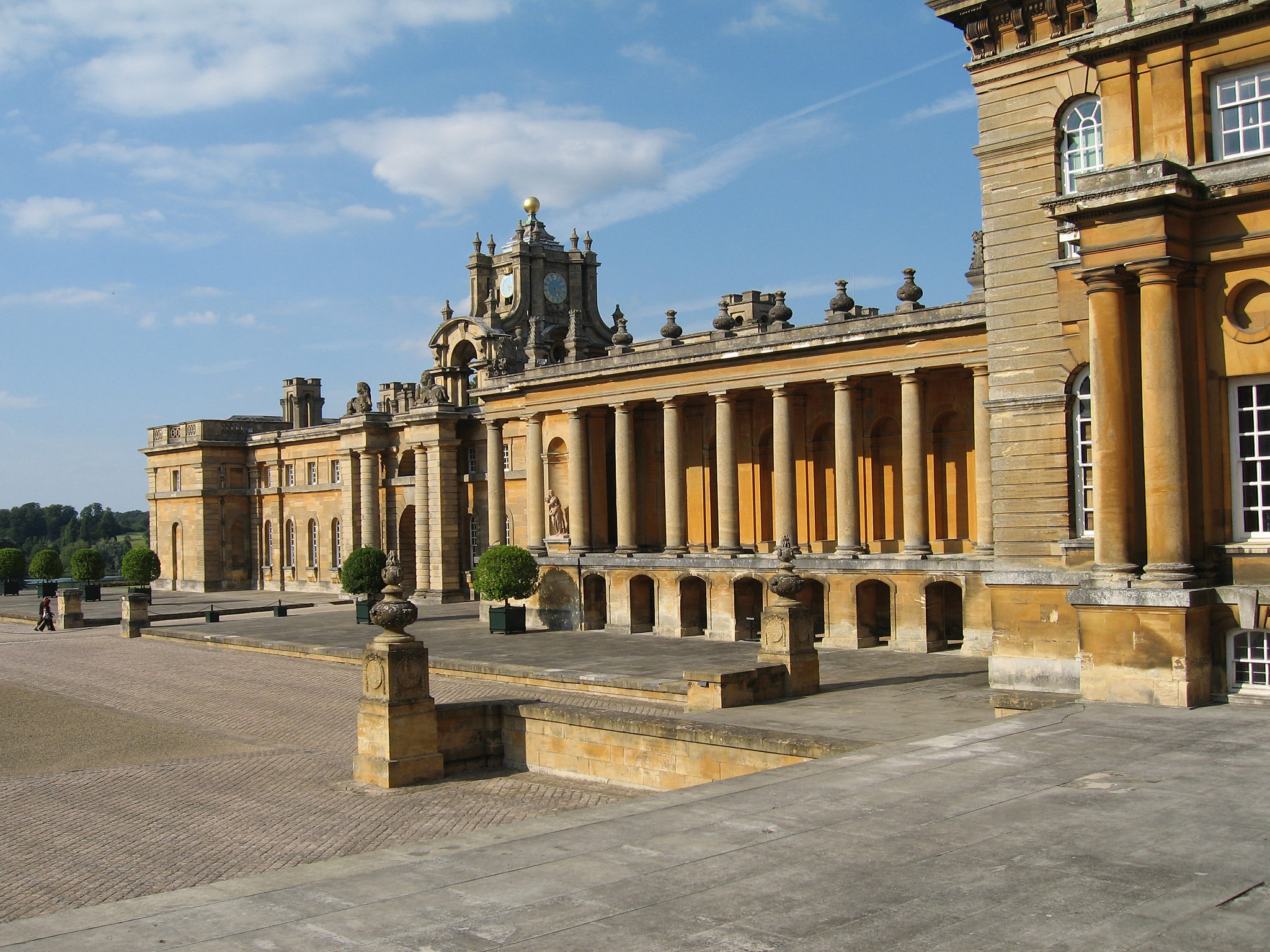 Blenheim Palace, is a monumental stately home situated in Woodstock, Oxfordshire